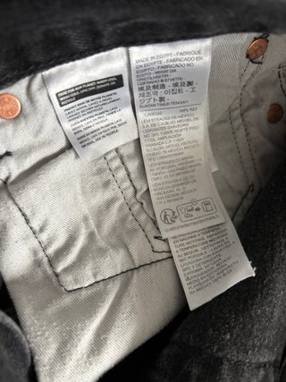Levi's 501 original short negro