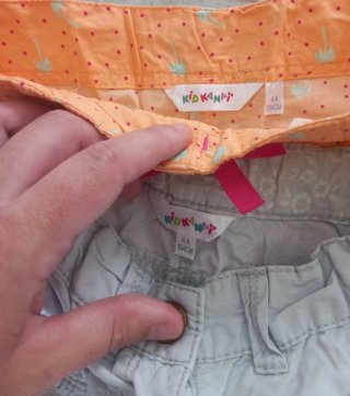 Pack 2 bermudas niña