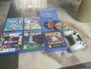 PS4 FIFA 19, 16, 21, 17 ,FC24 + Mando + GTA+wzk16