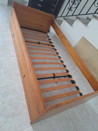 Cama nido pino macizo
