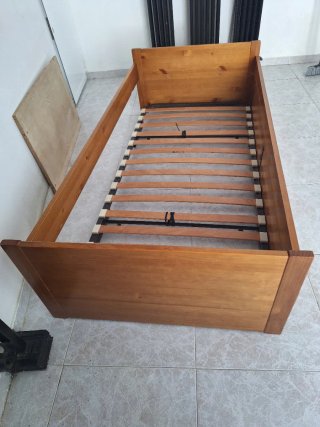 Cama nido pino macizo