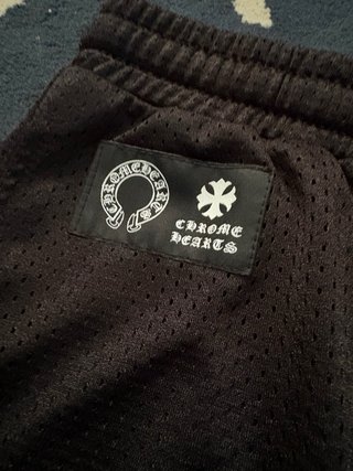 Pantalón corto Chrome Hearts negro