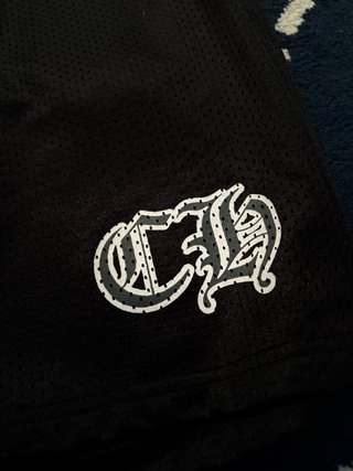 Pantalón corto Chrome Hearts negro
