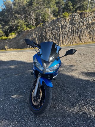 Kawasaki ER6F Azul Sportbike