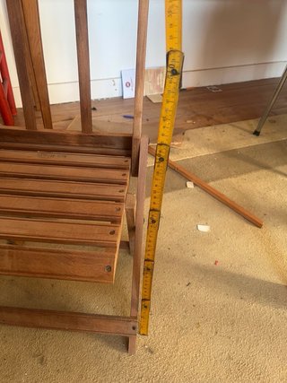Sillas vintage de madera