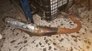 Tubo de escape Turbo Kit Piaggio