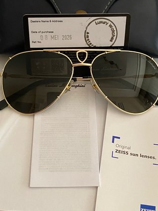 Gafas de Sol Tonino Lamborghini ZEISS Gold Nuevas