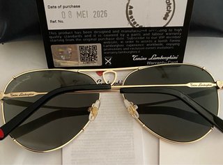 Gafas de Sol Tonino Lamborghini ZEISS Gold Nuevas