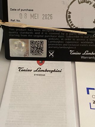 Gafas de Sol Tonino Lamborghini ZEISS Gold Nuevas