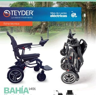 Silla de ruedas eléctrica TEYDER BAHIA
