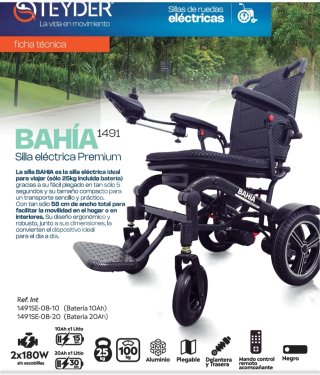 Silla de ruedas eléctrica TEYDER BAHIA