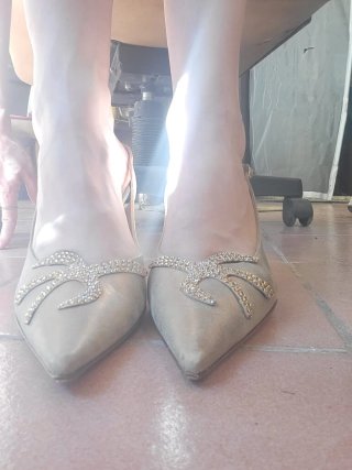Scarpe slingback vintage Guido Sgariglia 37