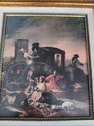 Par de láminas Goya decorativas