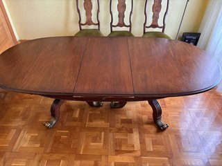 Mesa Comedor Extensible Clásica Patas Garra