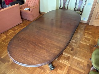 Mesa Comedor Extensible Clásica Patas Garra