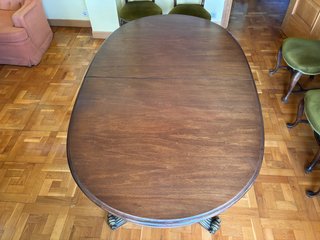 Mesa Comedor Extensible Clásica Patas Garra