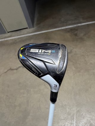 Madera 3 TaylorMade SIM2 MAX-D 16° V-Steel
