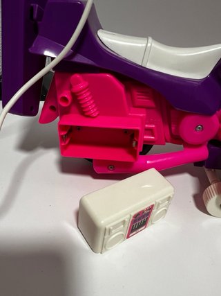 Moto barbie teledirigida