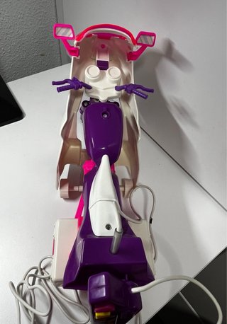 Moto barbie teledirigida