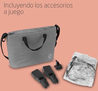 Maxi-Cosi Zelia S Trio carrito bebé 3 piezas gris