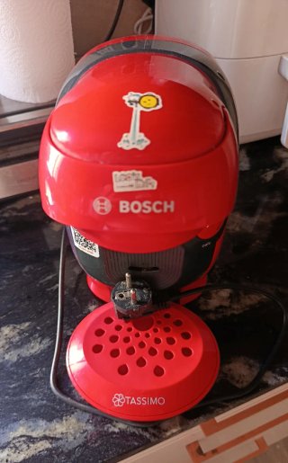 Cafetera Bosch Tassimo Roja