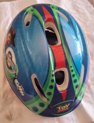 Casco bici infantil Toy Story: talla 52-56 cm