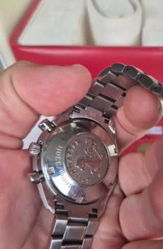 Omega Speedmaster Cronómetro Automático Azul