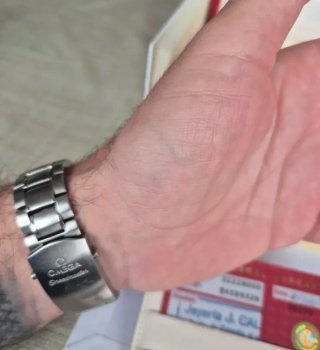 Omega Speedmaster Cronómetro Automático Azul