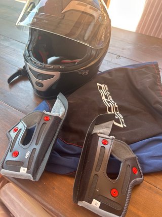 Casco motocicleta  LS2 FF375 Negro