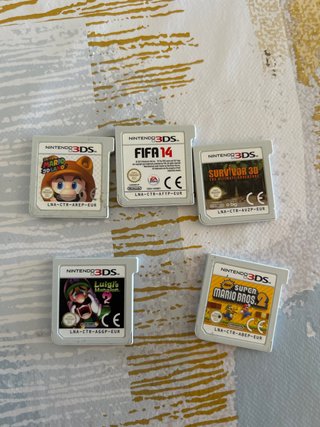 Pack de juegos nintendo 3ds