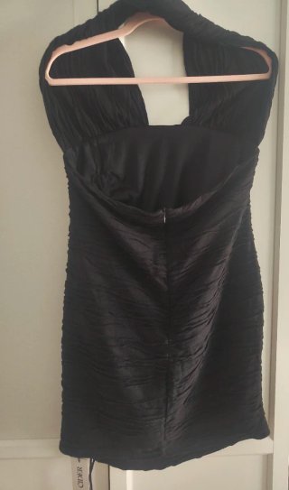 Vestido fiesta negro Cider