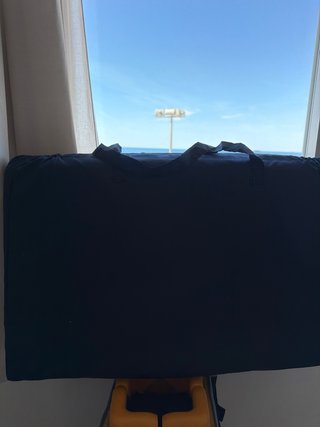 Cuna de viaje plegable.