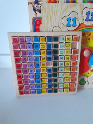 Juegos educativos madera niños