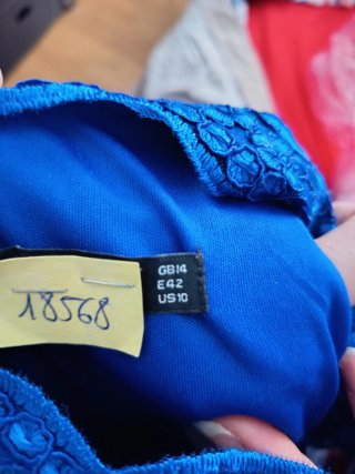 Vestido fiesta/boda azul