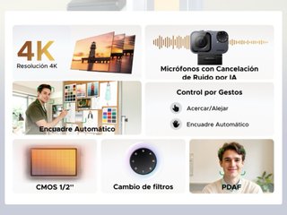 Webcam UGREEN FineCam Pro 4K 30FPS AI