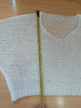 Jersey Verano Oversize Blanco Talla Única