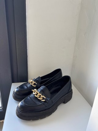Mocasines Krack negros talla 38