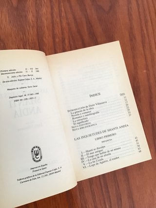 Las Inquietudes De Shanti Andia (Spanish Edition)