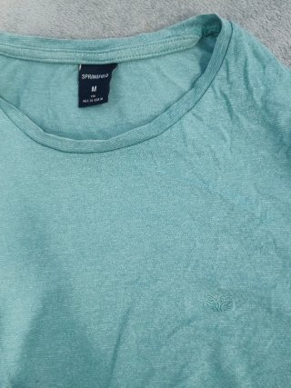 Camiseta azul verdosa talla M