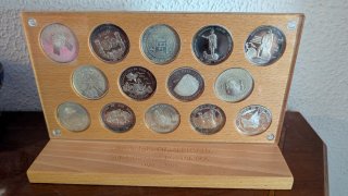 Serie Iberoamericana 1991 - 14 Monete d'Argento