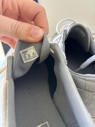 Vans Suede Gris Talla 39
