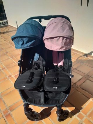 Silla de paseo gemelar Niu Vent Twin