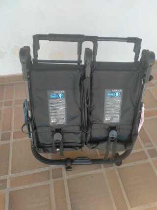 Silla de paseo gemelar Niu Vent Twin