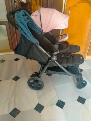 Silla de paseo gemelar Niu Vent Twin