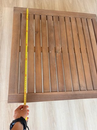 Tavolo da terrazza in legno Sklum