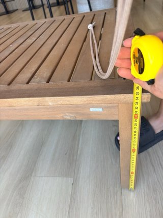Tavolo da terrazza in legno Sklum