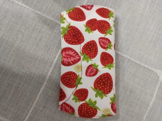 Funda gafas acolchada fresas