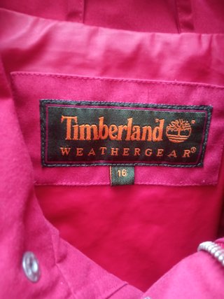 Parka Timberland Weathergear Roja