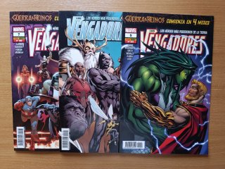 Los Vengadores - lote de 10 números