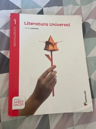 Literatura universal, 1 Bachillerato serie Conoce